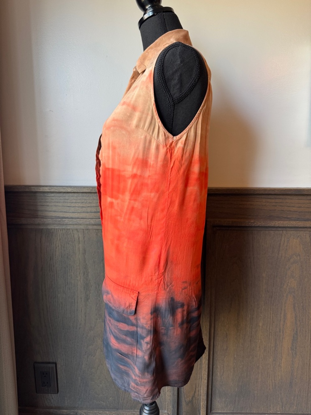 Moon & Sky tie dye swim suit cover up dress small - Picture 2 of 7